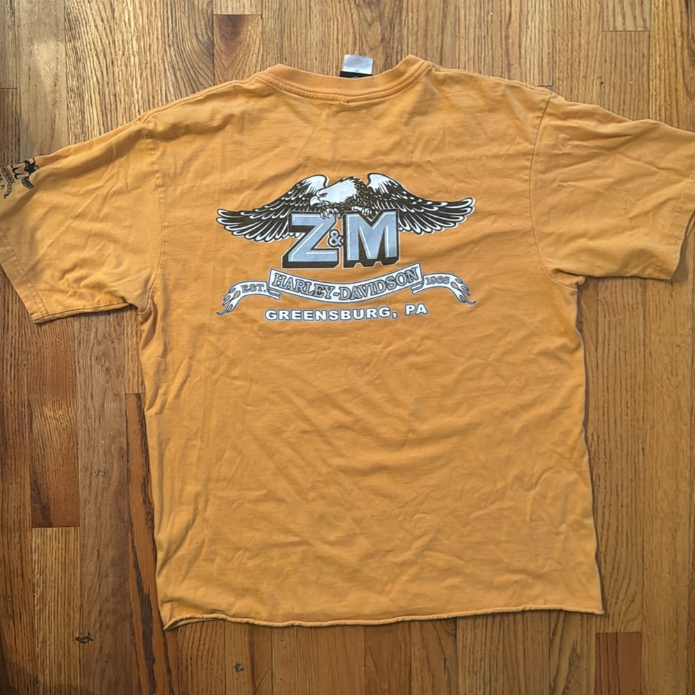 Harley-Davidson Men's vintage T shirt Large